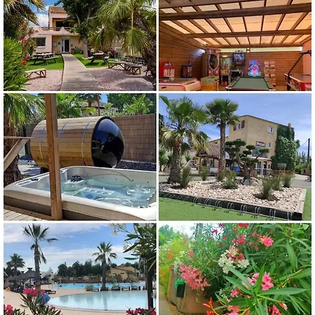 Campingplads Mobil 2ch Bien Equipé Valras-plage
